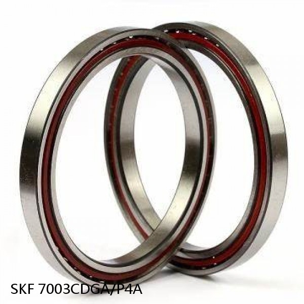 7003CDGA/P4A SKF Super Precision,Super Precision Bearings,Super Precision Angular Contact,7000 Series,15 Degree Contact Angle #1 small image
