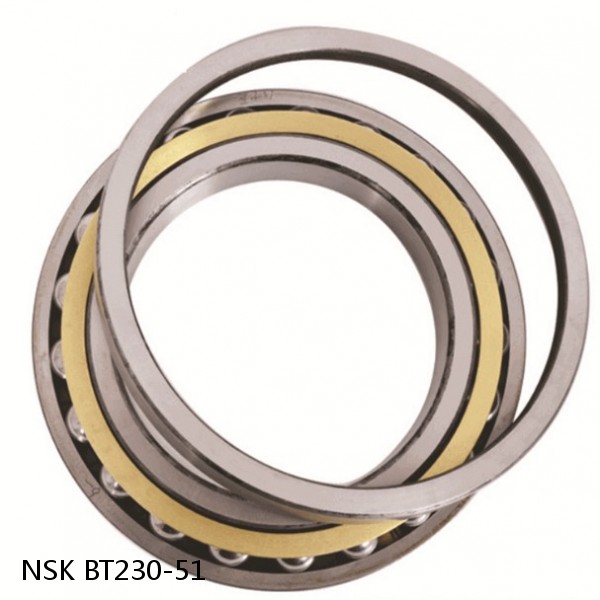 BT230-51 NSK Angular contact ball bearing #1 small image