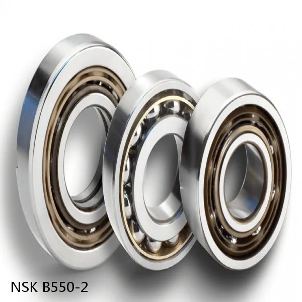 B550-2 NSK Angular contact ball bearing #1 small image