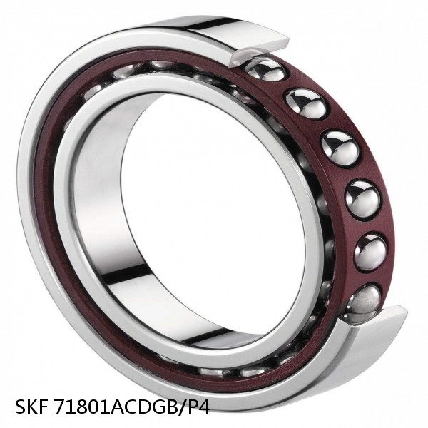 71801ACDGB/P4 SKF Super Precision,Super Precision Bearings,Super Precision Angular Contact,71800 Series,25 Degree Contact Angle #1 image